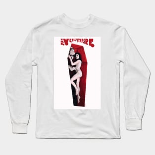 The Velvet Vampire Movie Art Long Sleeve T-Shirt